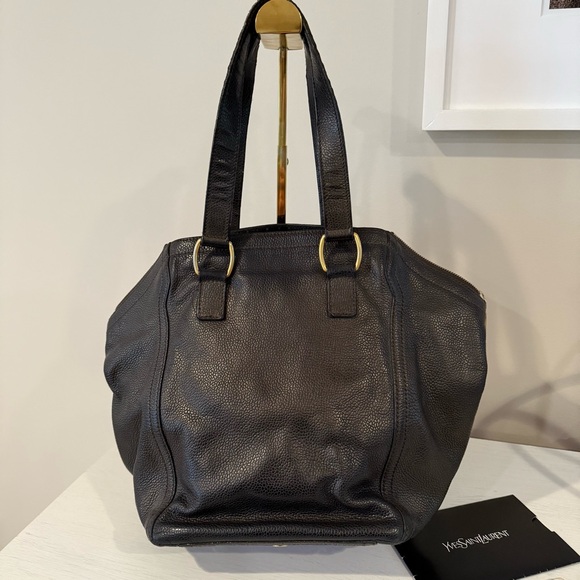 YSL Black Downtown Tote Bag - Picture 7 of 15